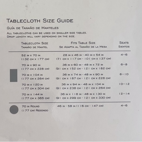 Olivia & Oliver Tablecloth multiple sizes in Madison Sand For Oblong/Oval Tables - Picture 2 of 5